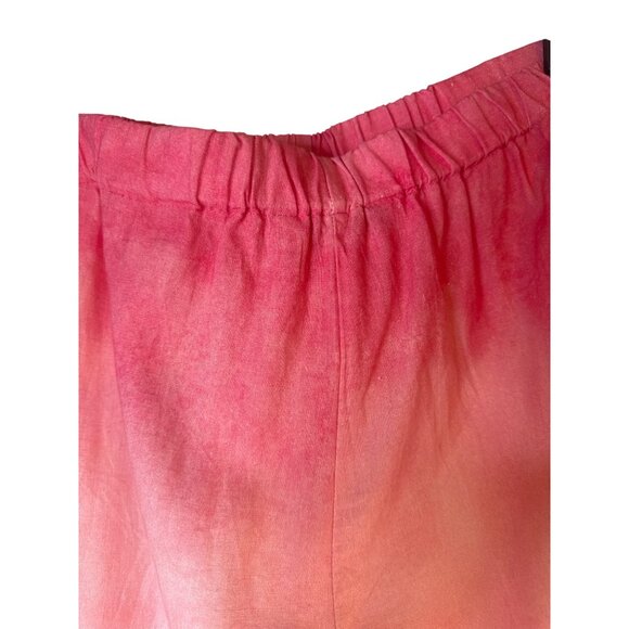 2/$30 ZARA Medium Womens Ombré Linen Blend Pants - Picture 11 of 13